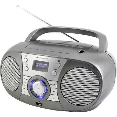 Radio-lecteur CD soundmaster SCD1800TI gris
