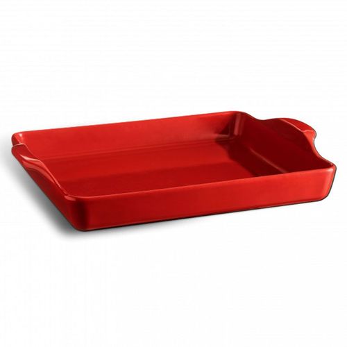 Emile Henry Plat À Four Pour Focaccia Rouge