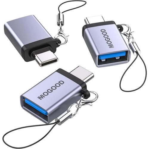 Pack of 3 USB C to USB adapters, USB A to USB C Adapter, USB C Converter for MacBook Pro 2021 MacBook Air 2020/2018 Microsoft Surface Go, Samsung Galaxy S20 S21 S22 and More
