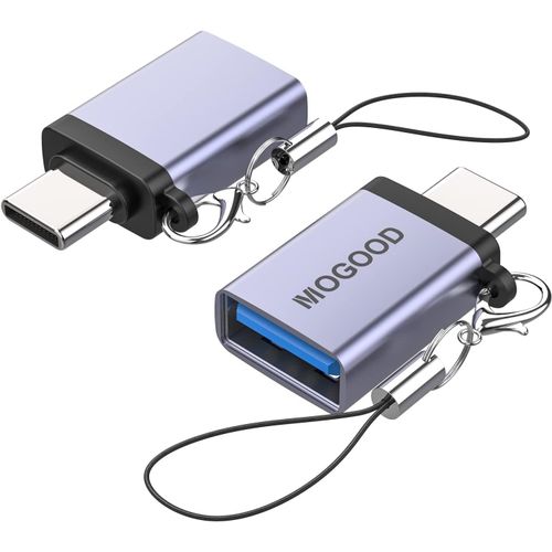 USB C to USB 3.0 Adapter,USB C to USB Adapter,Type C Male to USB 3.0 Female Adapter USB C OTG Converter Compatible with Laptops, Chargers, Power Banks and More USB-C Devices