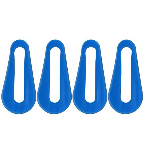 Coussretours D'étanchéité D'amortissement De Serrure De Porte De Voiture,Amortisseur,Amortisseur Silencieux,Accessoires De Remplacement,Renault Megane 2,Renault Megane 3,Renault - Type 4pcs-Blue