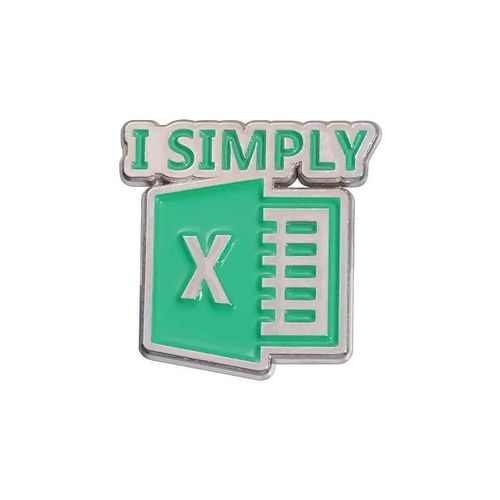Épingles En Émail De Feuille D'excel Ramassées,Feuille D'épandage,Badge De Revers De Logiciel De Bureau,Épingles Décoratives De Bijoux De Sac À Dos,Drôle