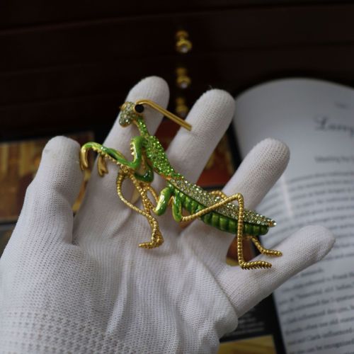 Broche Mantis Vintage Corsage,Broche Rétro,Classique,Indépendance