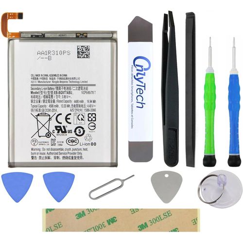 Kit De Réparation Batterie Pour Samsung Galaxy S10 5g Sm-G977-4500mah - Avec 10 Outils Et Adhésif