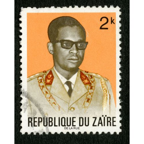 Timbre Oblitéré République Du Zaire , 2k, De La Rue