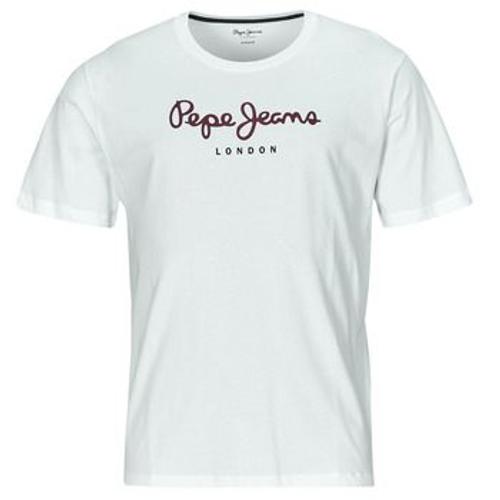 T-Shirt Pepe Jeans Eggo N Blanc