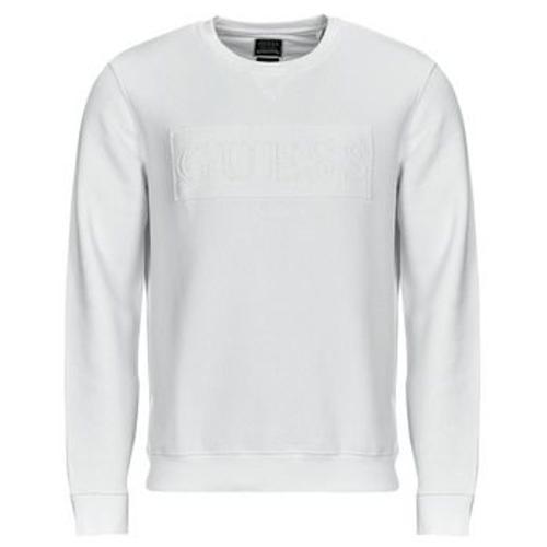 Sweat-Shirt Guess Beau Cn Sweatshirt Blanc