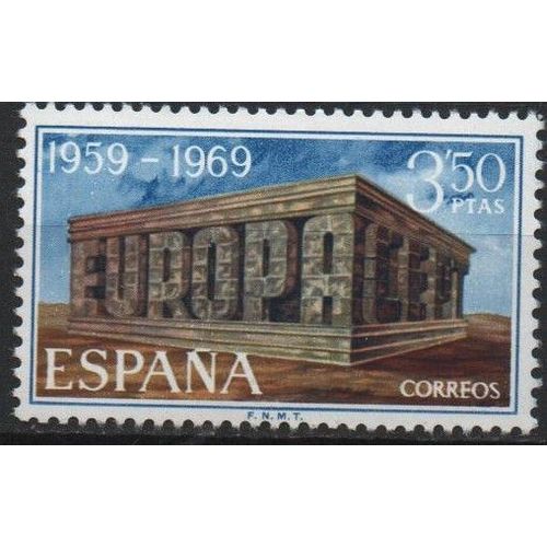 Espagne Timbres Europa 1969-1970