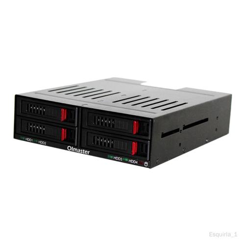 IL-2006 Rack Interne 4x2.5 pouces Disque Dur Cas SSD Boîtier Couverture