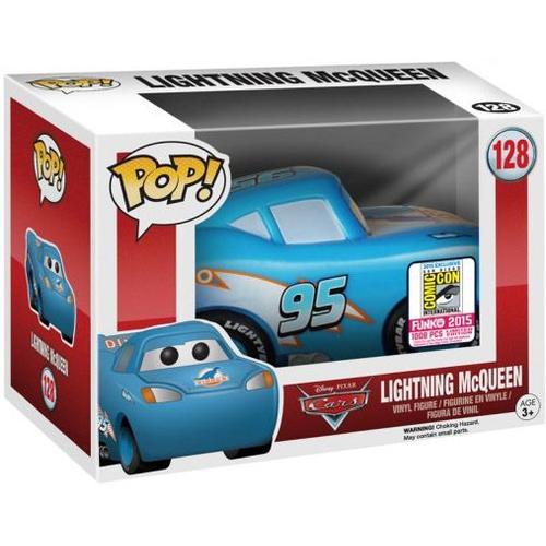 2015 Funko Pop Disney 128 Voitures Dinoco Bleu Foudre Mcqueen Sdcc Exclusif