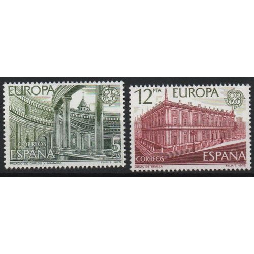 Espagne Timbres Europa 1978