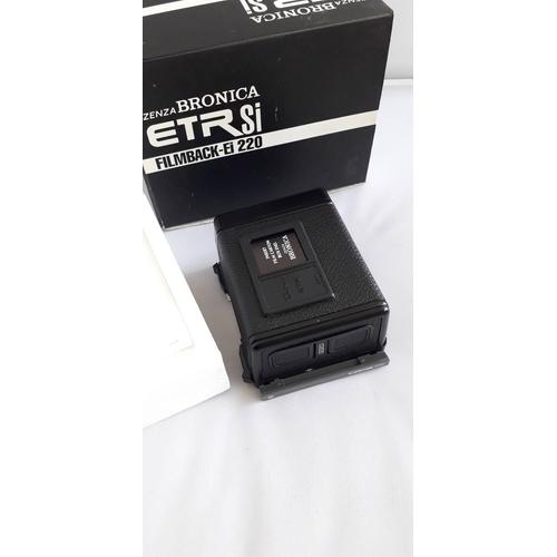 ZENZA BRONICA dos pour ETR filmback-Ei 220 ETR ETRS ETRSi