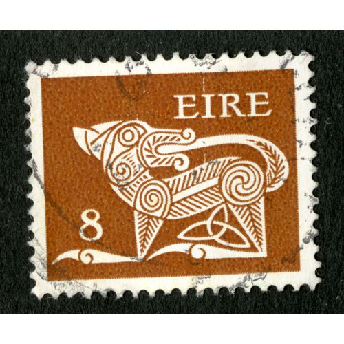 Timbre Oblitéré Eire , 8