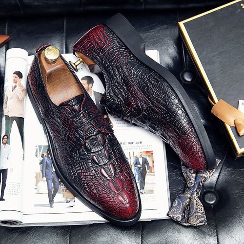 Chaussures Robe En Cuir Oxford Pour Hommeschaussures De Luxemocassins Respirants Plateformechaussures Brogue