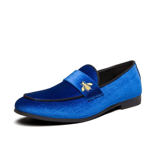 Chaussures Mocassins De Luxe En Daim Pour Hommeschaussures En Cuir Verni Enfilergrande Taille 12pour Boîte De Nuitfête