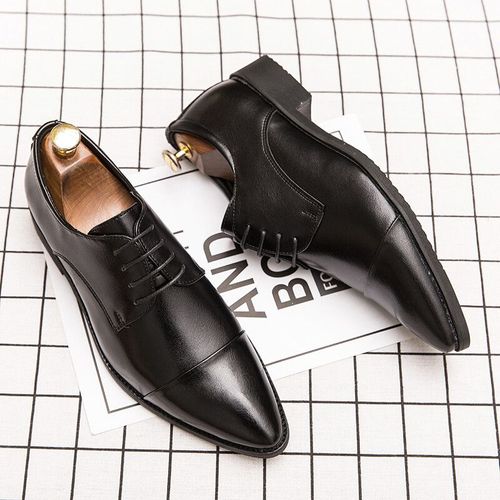 Chaussures Robe En Cuir Oxford Pour Hommeschaussures De Luxemocassins Respirants Plateformechaussures Brogue