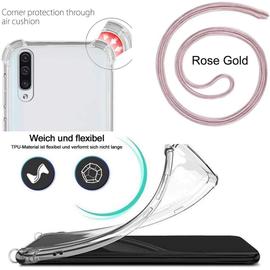 MyGadget Coque Cordon pour Apple iPhone X | XS - Cover Bumper Silicone  Transparent avec Collier - Case Tour de Cou - Protection Anti Choc -  Lanière