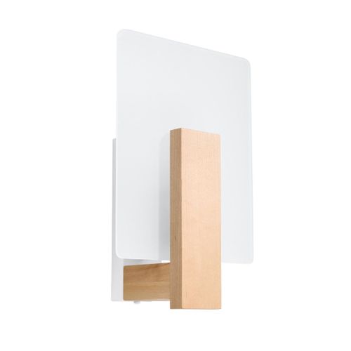 Sollux Lappo Applique Murale Flush Bois Naturel