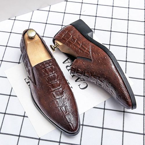 Chaussures Robe En Cuir Oxford Pour Hommeschaussures De Luxemocassins Respirants Plateformechaussures Brogue