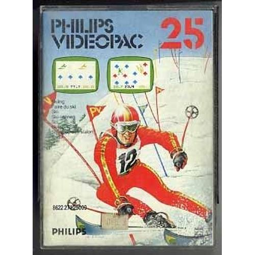 Jeu Philips Videopac 25 - Faire Du Ski