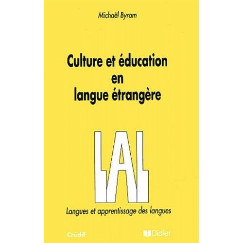 Culture Et Education En Langue Etrangere