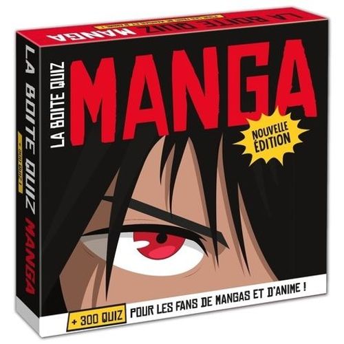 La Boîte Quiz Manga - + 300 Quiz Pour Les Fans De Mangas Et D'anime !