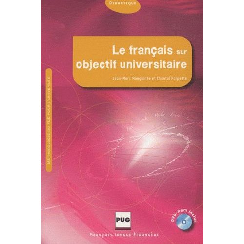Le Français Sur Objectif Universitaire - (1 Cd-Rom)