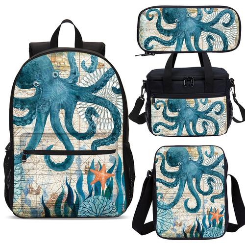 compatibles Monterey Bay grand sac dos poulpe pour enfants sac