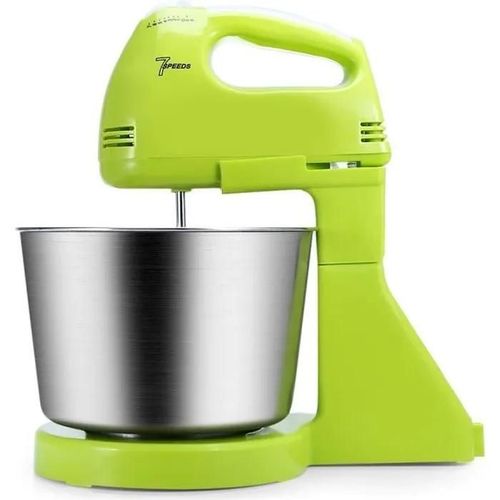 Mixeur lectrique Robot patissier Fouet Mélangeur 1800W 7 Vitesse Réglable Pétrin Batteur Crochet Cuisine Multifonction Pétrisseur