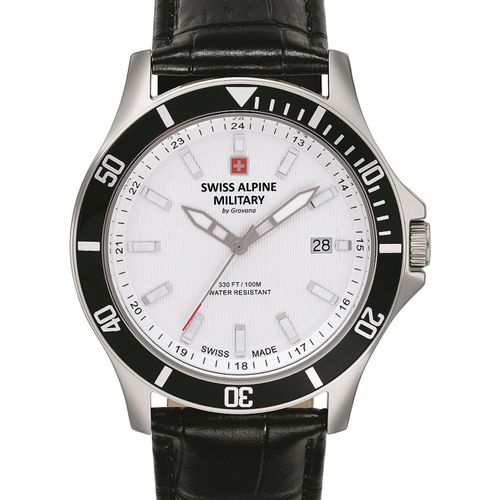 Mens Watch Swiss Alpine Military 7022.1532, Quartz, 42mm, 10atm