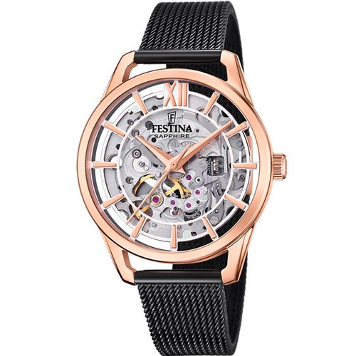 Ladies Watch Festina F20628/3, Automatic, 35mm, 3atm