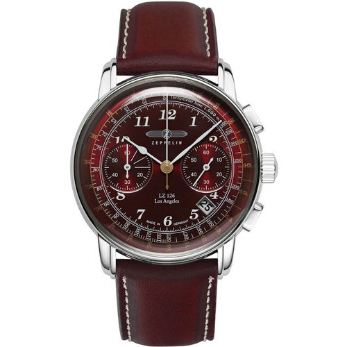 Mens Watch Zeppelin 7614-6, Quartz, 43mm, 5atm
