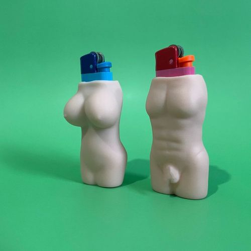 Étui Briquet En Silicone Pour Bikini,Té,Coque De Protection,Étui Briquet Pour Fumer - Type 2pcs