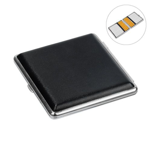 Étui à Cigarettes en cuir pour hommes et femmes,boîte à Cigarettes pour tenir 12/14/16/18/20,paquet de Cigarettes de poche - Type L-20