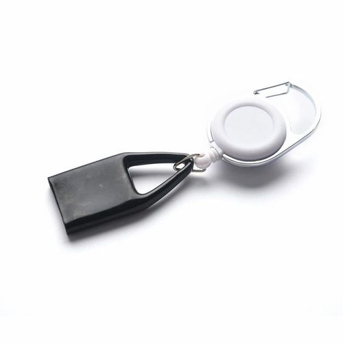 Autocollant En Silicone Pour Briquet,Clip De Cachette De Sécurité,Porte-Clés Rétractable,Couverture De Support,Accessoires Pour Fumeurs - Type White #A