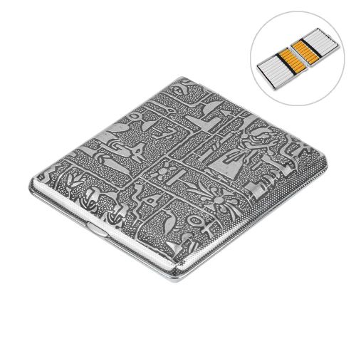Étui à Cigarettes en cuir pour hommes et femmes,boîte à Cigarettes pour tenir 12/14/16/18/20,paquet de Cigarettes de poche - Type H-18