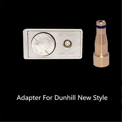 Adaptateur De Recharge De Gaz Pour Dunhill Dupont Et Autres Briquets Or Célèbres,Buse En Laiton Gonflable Spéciale Réutilisable,Tête En Cuivre,1 Pièce - Type For Dunhill New
