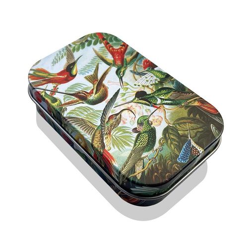 Boîte De Rangement Portable En Métal,Boîte À Tabac,Humidificateur,Papier À Rouler,Étui Laguna,Support Scellé À L'humidité,Accessoires Pour Fumeurs,18 Pièces - Type Bleu Ciel