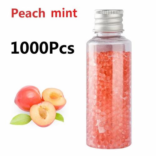 Capsules De Saveur Menthol Pour Struction Er,1000 Pièces,Support De Filtres,Accessoires Pour Struction Er,Fruit,Menthe,Laguna,Pops,Perles,Poussoir,Glace Noire - Type Peach Mint