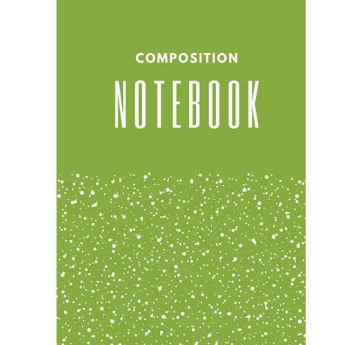 Composition Notebook: Mvp Notebooks And Journals | Signature Series - New Grass | Back To School Supplies | Business Notebook | Notebook For Kids | ... For Boys | Gift For Student (Mvp Signature)
