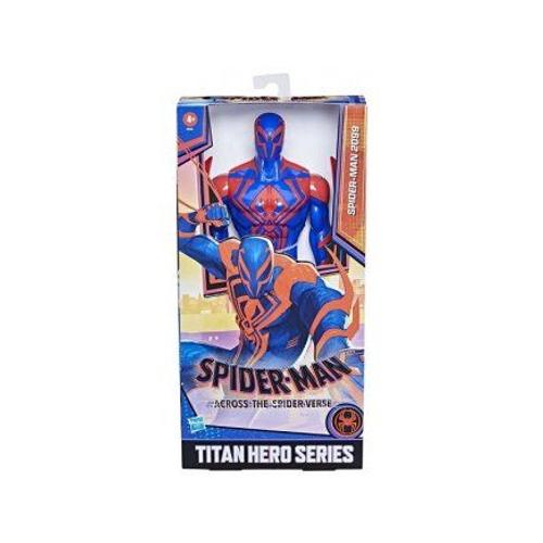 Figurine deluxe Spider-man 2099 collection Titan Super Heros - Personnage  Marvel Spiderman - Set Jouet Garcon et carte animaux