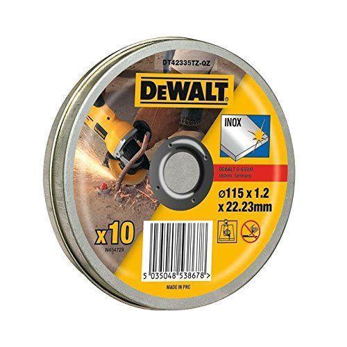 DeWalt Disque à tronçonner, 1pièce,, jauneArgent, Noir, dt42335tz/qz