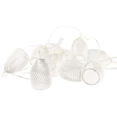 Guirlande Lumineuse 10 Cages Argentées (Lot De 2) 2