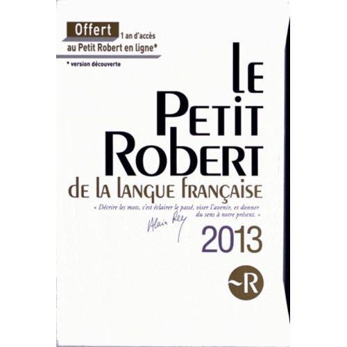 Le Petit Robert Et Le Petit Robert Des Noms Propres - Coffret 2 Volumes
