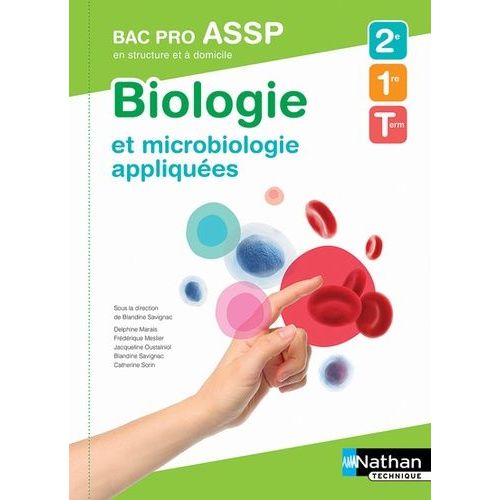 Biologie Et Microbiologie Appliquées, Bac Pro Assp En Structure Et À Domicile, 2nde, 1re, Tle