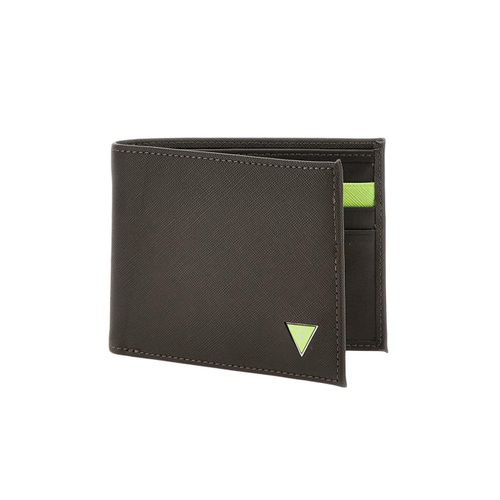 Portefeuille Guess triangle Homme Noir