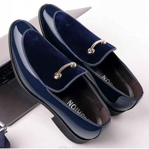 Chaussures Oxfordchaussures De Luxe En Cuir Verni Respirant Pour Hommegrande Taillebureaumariage
