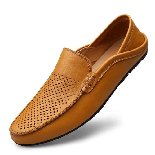 Chaussures Mocassins En Cuir De Marque Italienne Pour Hommeschaussures Plates Enfiler Pour Hommeschaussures De Conduite Pour Hommeshaute Qualitémode Décontractée