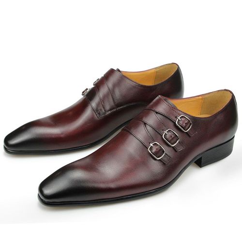 Chaussures Chaussures En Cuir Décontractées Pour Hommesmocassins De Créateur De Style Italienchaussures D'affaires Et De Bureaucuir Véritablechaussures Parker Pointues