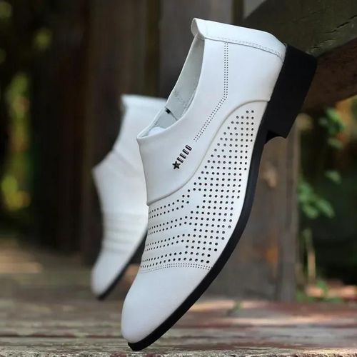 Chaussures Mocassins En Cuir Italien Pour Hommeschaussures Provoquémocassins De Mariagechaussures De Luxeblanccréateur Formel